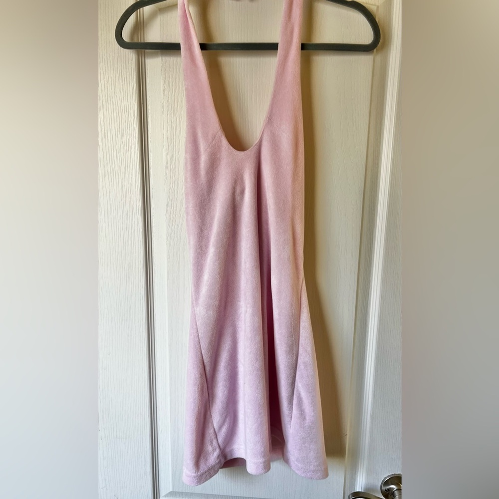 Fabletics Pink XXS Terry Dress Cover-up